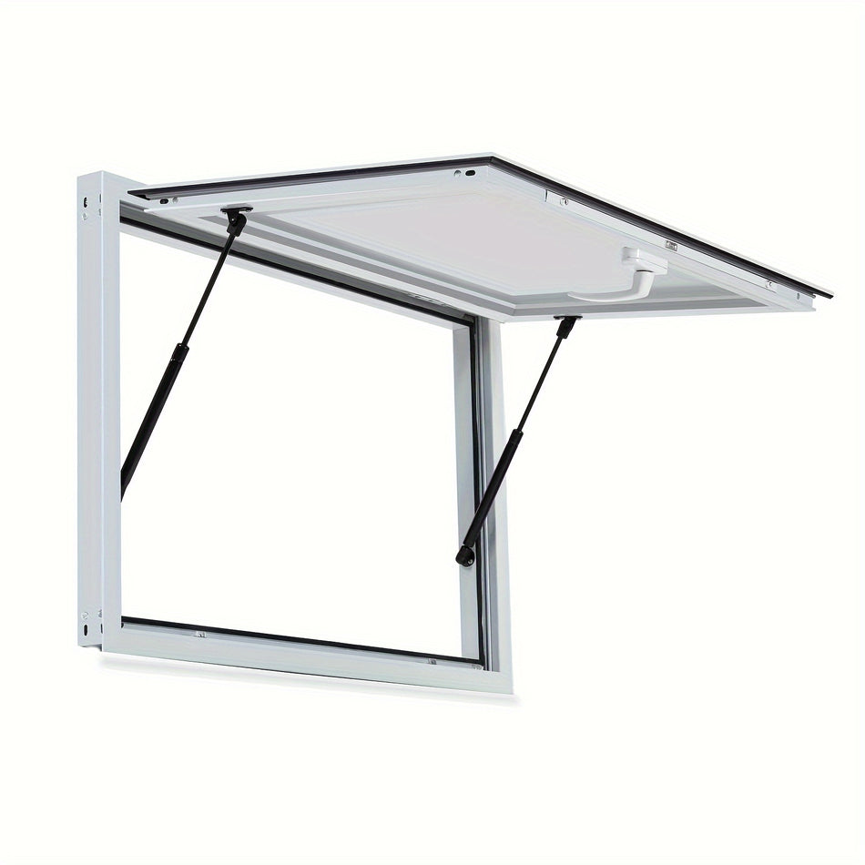 80 Degrees Concession Window With Awning   Easy Installation No Glass Door Handle For Food Truck Or Trailer Rv Camper 53W X 33H