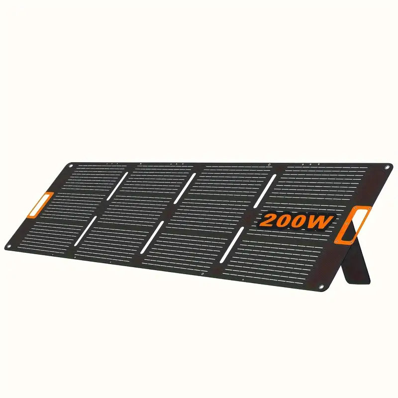 200W Portable Solar Panel Foldable Solar Panel Power Backup Solar Charger For Power Station Rv Camping Off Grid