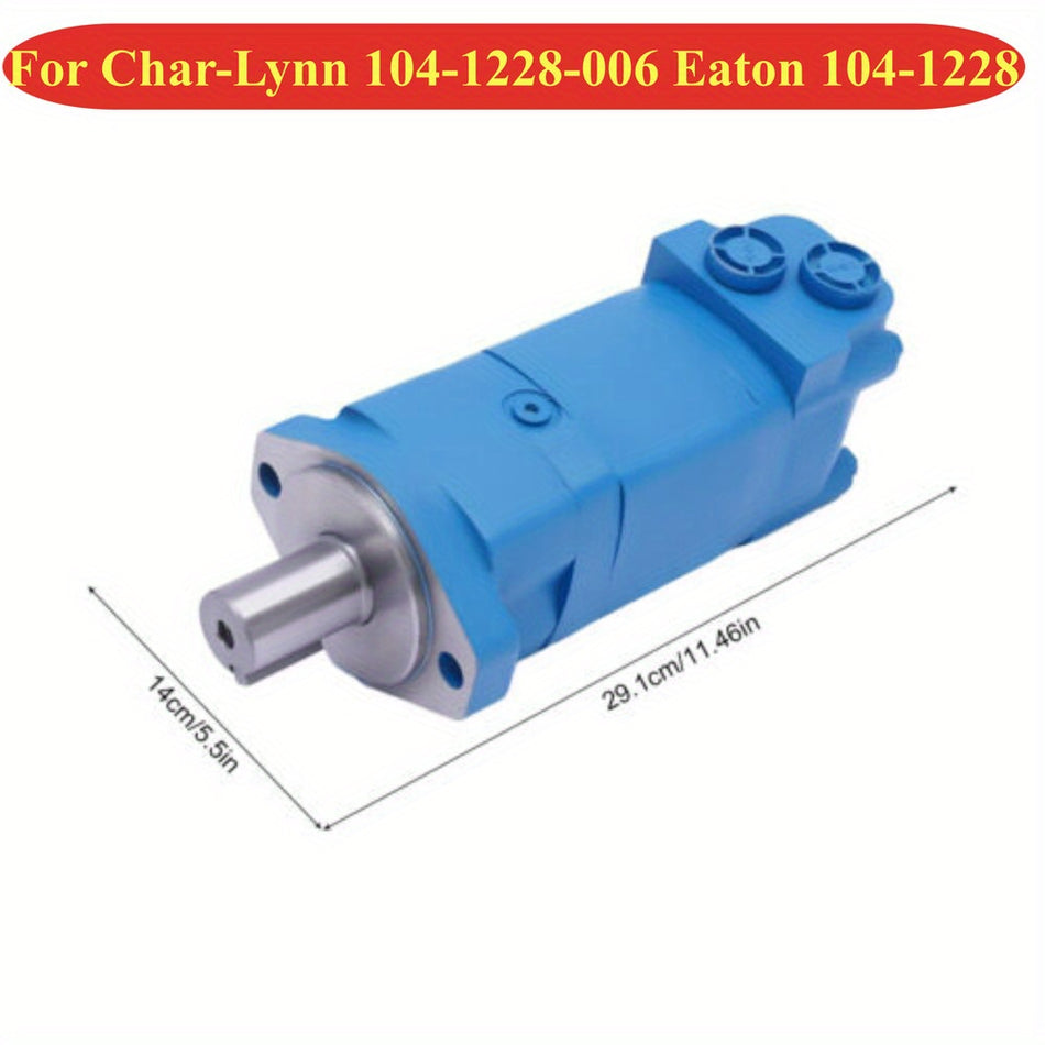 1 14 Metal Hydraulic Fitting For Char Lynn 2000 Eaton 104 1228 Durable Easy To Disassemble Cylindrical Design 2 Bolt Mounting Hydraulic Hose Fitting Component