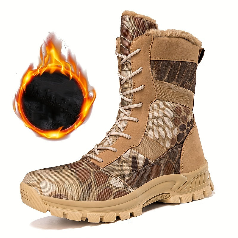 Winter Snow Boots   Thickened Non Slip High Top Short Boots For Men And Women Plus Size   Travel Hiking Sports Mountaineering Shoes