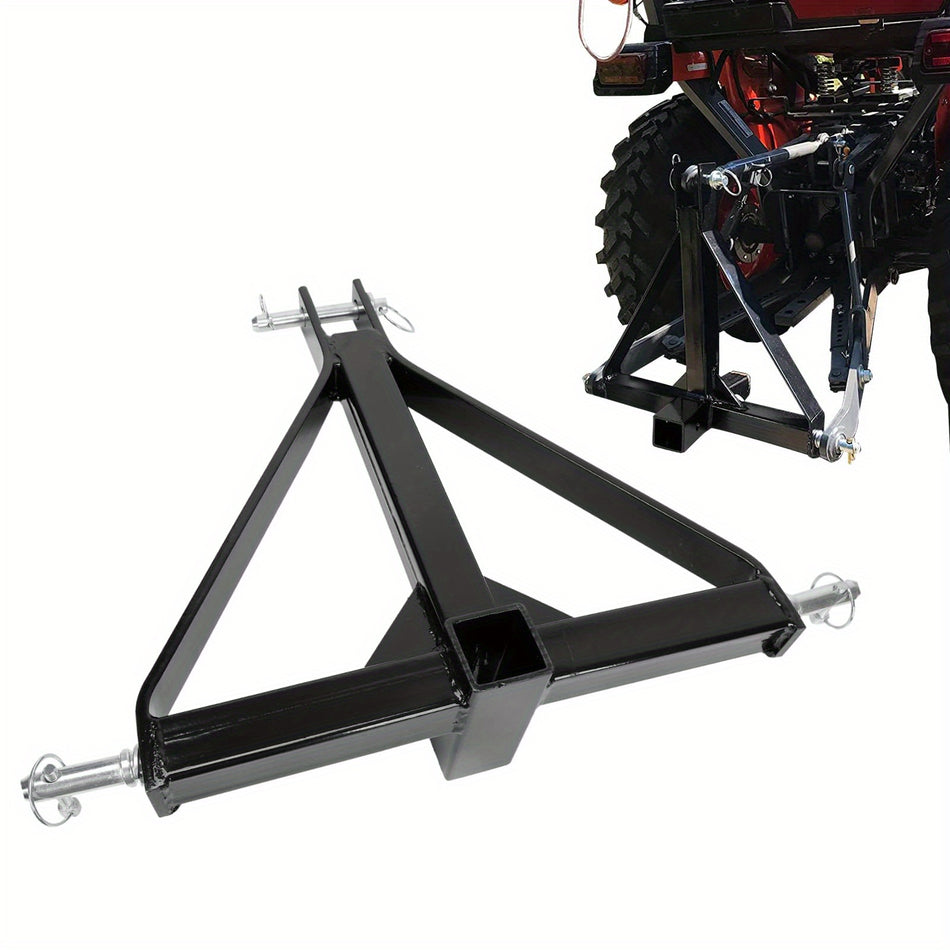 2 Inch Heavy Duty 3 Point Quick Trailer Hitch Receiver Category 1 Drawbar Adapter Compatible With Bx Kubota John Deere Lm25H Wlm Tractor Nortrac Kioti Yanmar Cat Kit 1