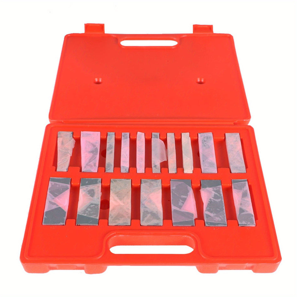 17Pcs 3 X 1 4 Accuracy Ground Angle Block 0 To 45 Degree Set Machinist Toolmaker 0003