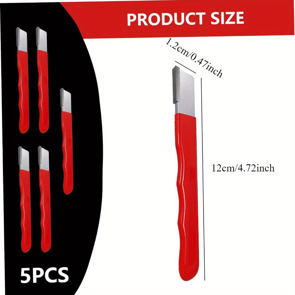 5 Pack Professional Precision Edge Knife Sharpeners Steel Blade Restorer For Kitchen Gardening Tools Scissors Pruners Quick Edge Repair Pocket Sized Universal Fit Manual   No Battery Required