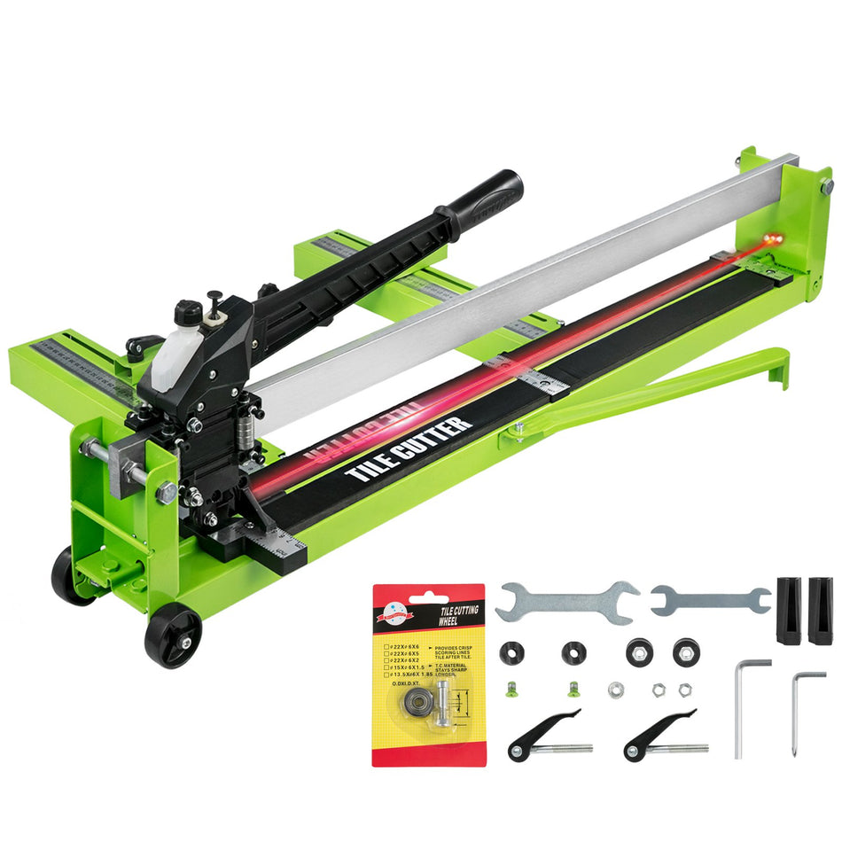 Tile Cutter 39 Inch Manual Tile Cutter All Steel Frametile Cutting Machine Wlaser Guide And Bonus Spare Cuttertile Cutter Hand Tool For Precision Cutting Porcelain Ceramic Floor Tiles