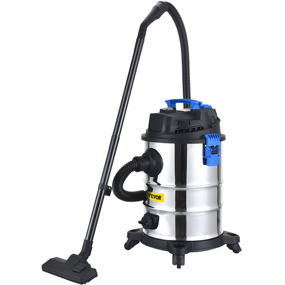 Wet Dry Dust Extractor Vacuum Industrial Collector W Hepa Filter 65 Gal