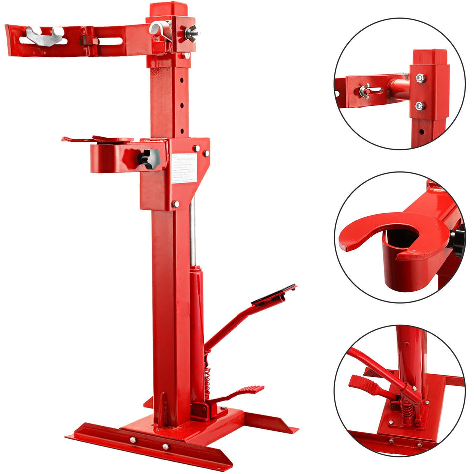 25 Ton Strut Spring Compressor Tool Hydraulic Tool Auto Valve Spring Compressor 14Inch Coil Spring Compressor Set 25 Ton