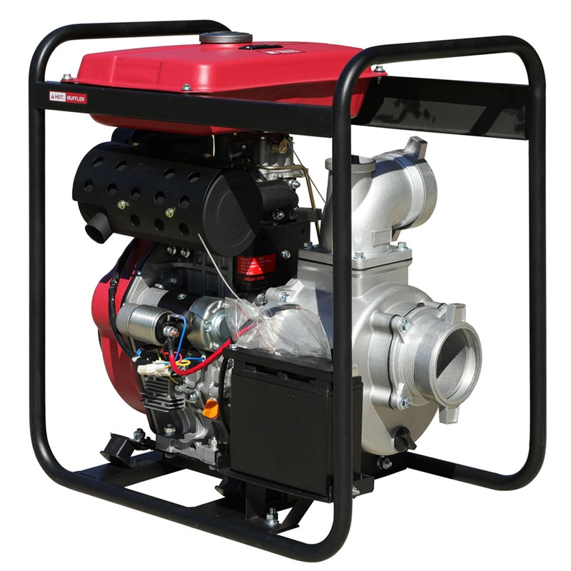 4 Diesel Water Pump 10 Hp Manual Start