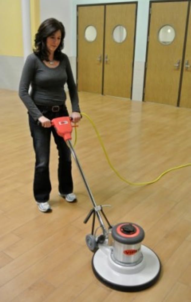 Vn1715 Venom Series Low Speed Buffer 17 Deck Size 175 Rpm 50 Power Cable 110V 15 Hp 16 Pad Driver