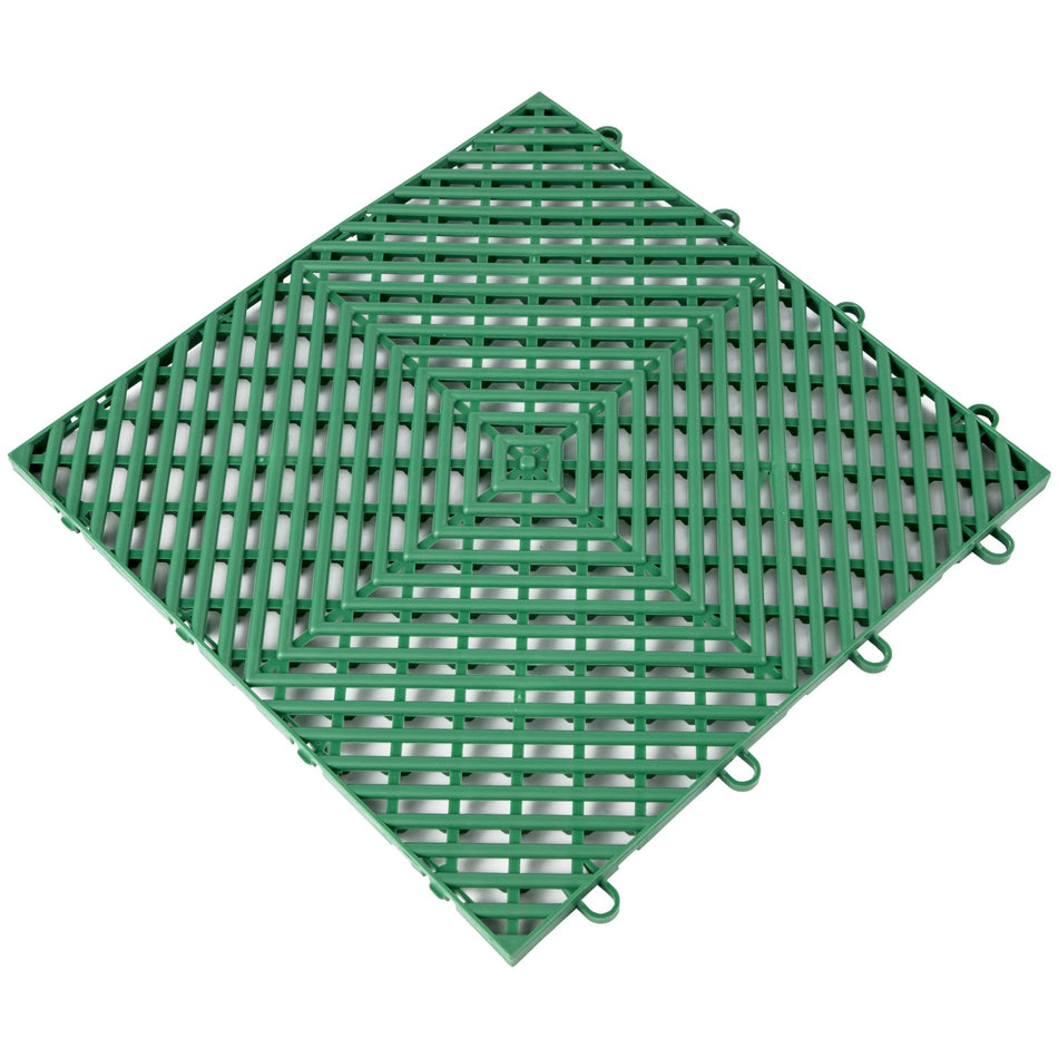Tiles Interlocking 25 Pcs Green Drainage Tiles 12X12X05 Inches Deck Tiles Outdoor Floor Tiles Outdoor Interlocking Tiles Deck Flooring For Pool Shower Bathroom Deck Patio Garage