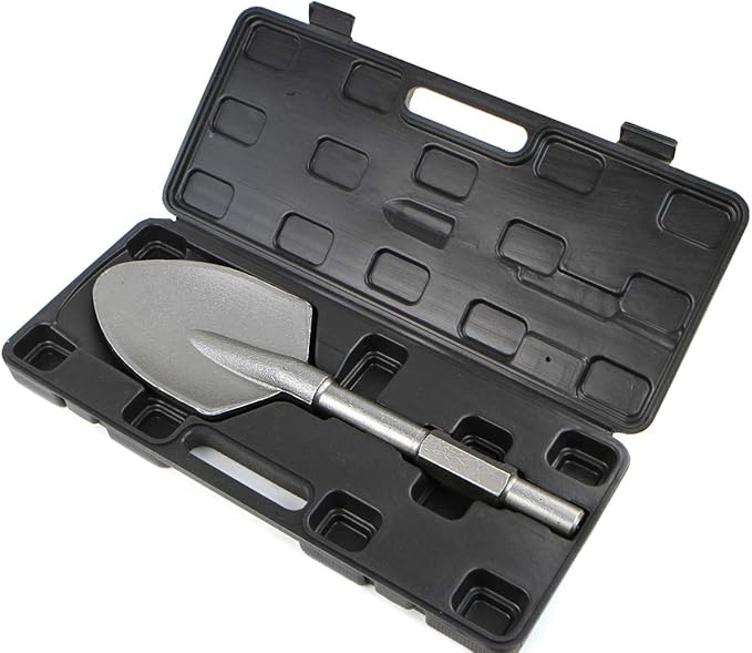 1 18 Hex Shank 5 Shovel Width Construction Clay Spade Scoop Shovel Bit For Electric Demolition Jack Hammer Wcarrying Case Shovel Chisel