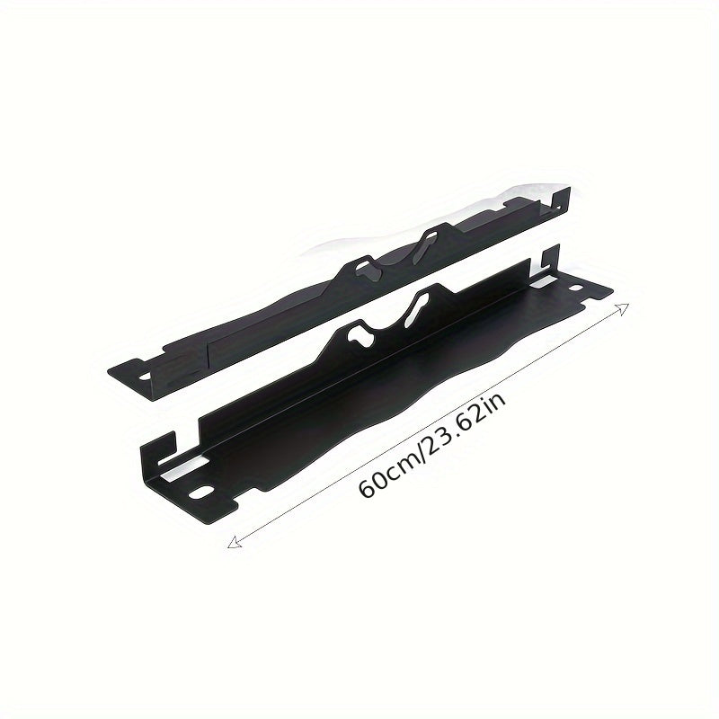 2Pcs Heavy Duty Iron Wheel Tool Plates   Precision Positioning Balancing For Vehicle Maintenance Black