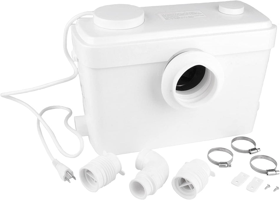 600W 110V Macerator Sewerage Pump Waste Water Marine Toilet Bathroom Disposal Laundry