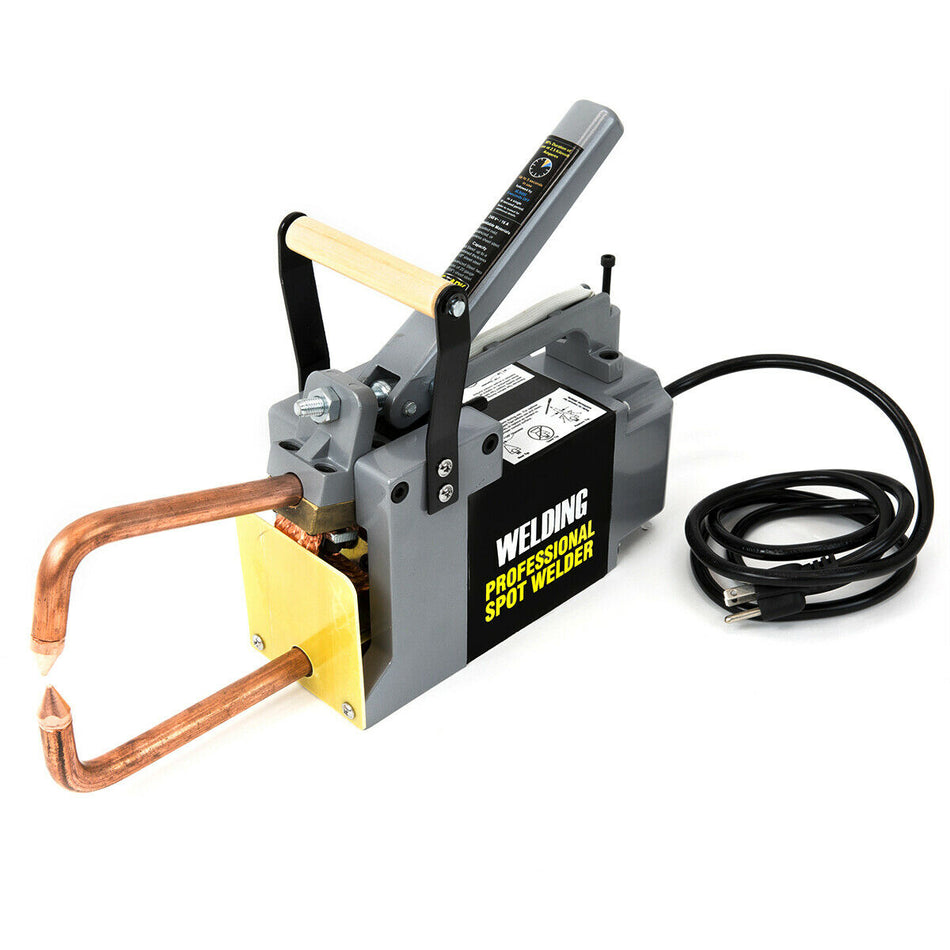 1/8" Single Phase Electric Spot Welder Portable Handheld Welding tip Gun 110 V