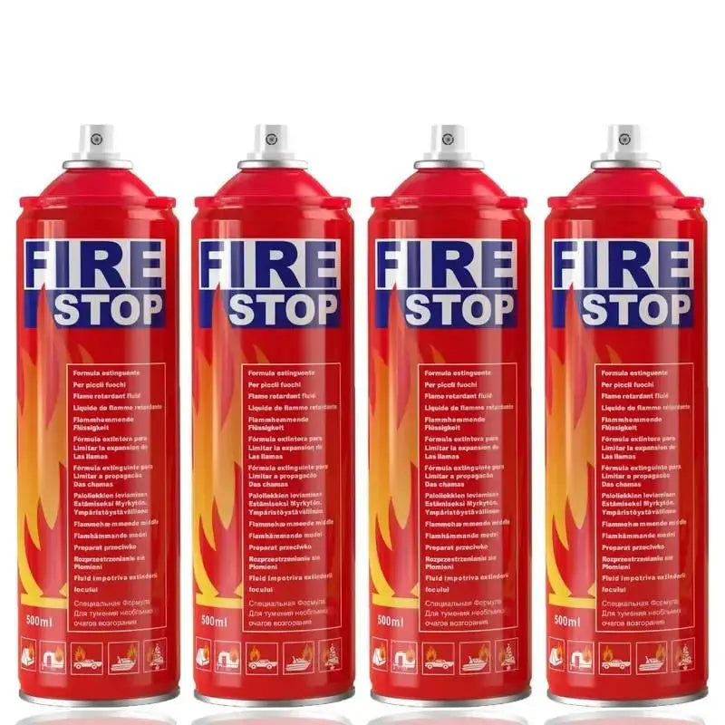 4 Pcs Portable Water   Based Fire Extinguishers With 8   In   1 Functions And Mounting Brackets These Fire Extinguishers Are Suitable For Automotive Accessories Home Decoration Kitchen Use Outdoor Camping Party Decoration