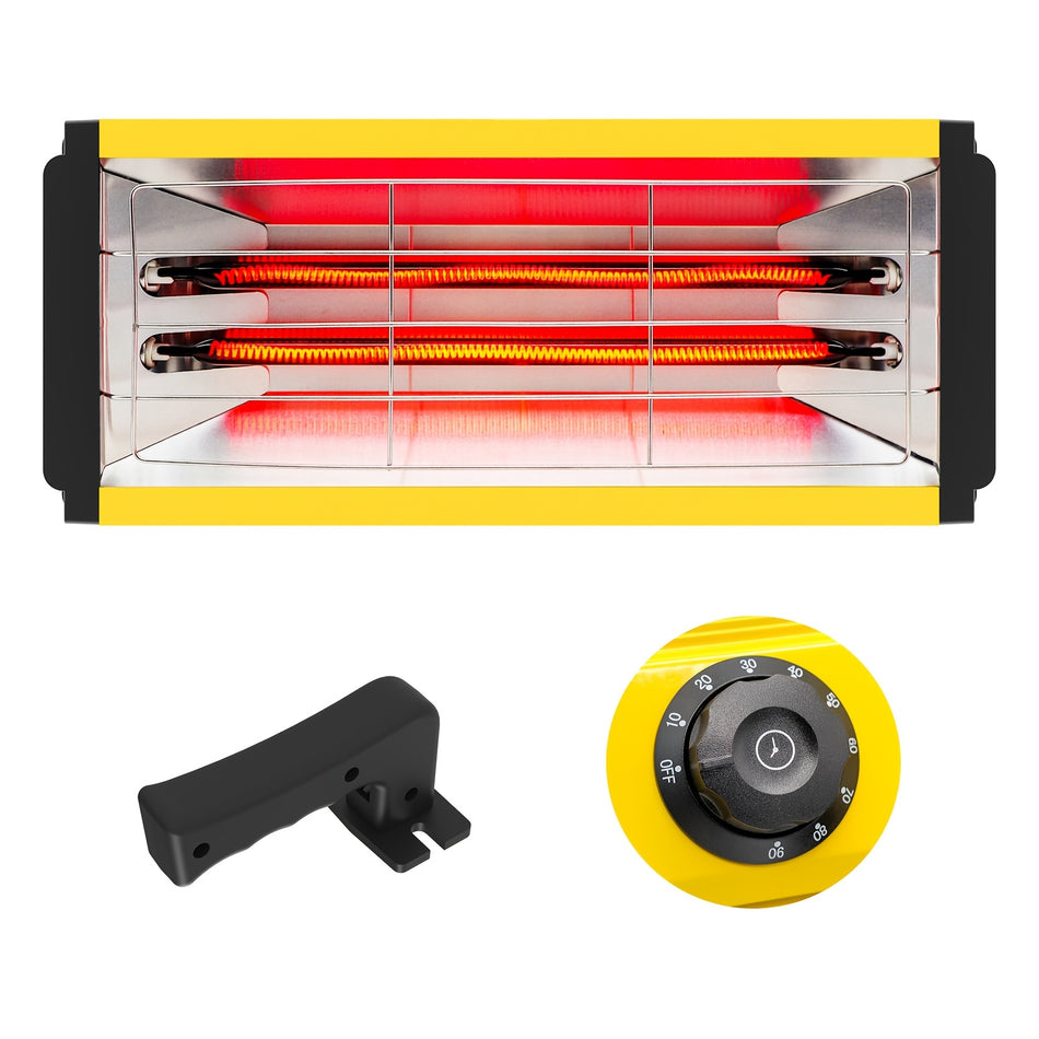 2000W Infrared Paint Curing Lamp Shortwave Infrared Paint Baking Lamp Car Body Repair Tools Paint Dryer With Bracket Kc 002 Y