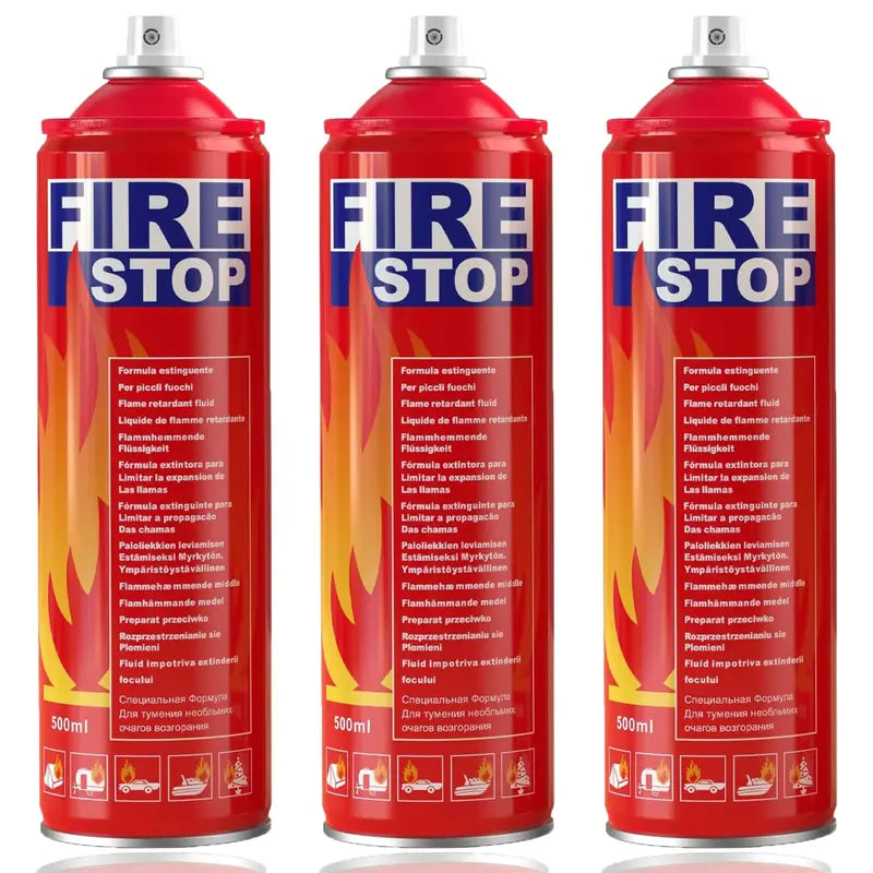 3 Pcs Portable Water   Based Fire Extinguishers With 8   In   1 Functions And Mounting Brackets These Fire Extinguishers Are Suitable For Automotive Accessories Home Decoration Kitchen Use Outdoor Camping Party Decoration
