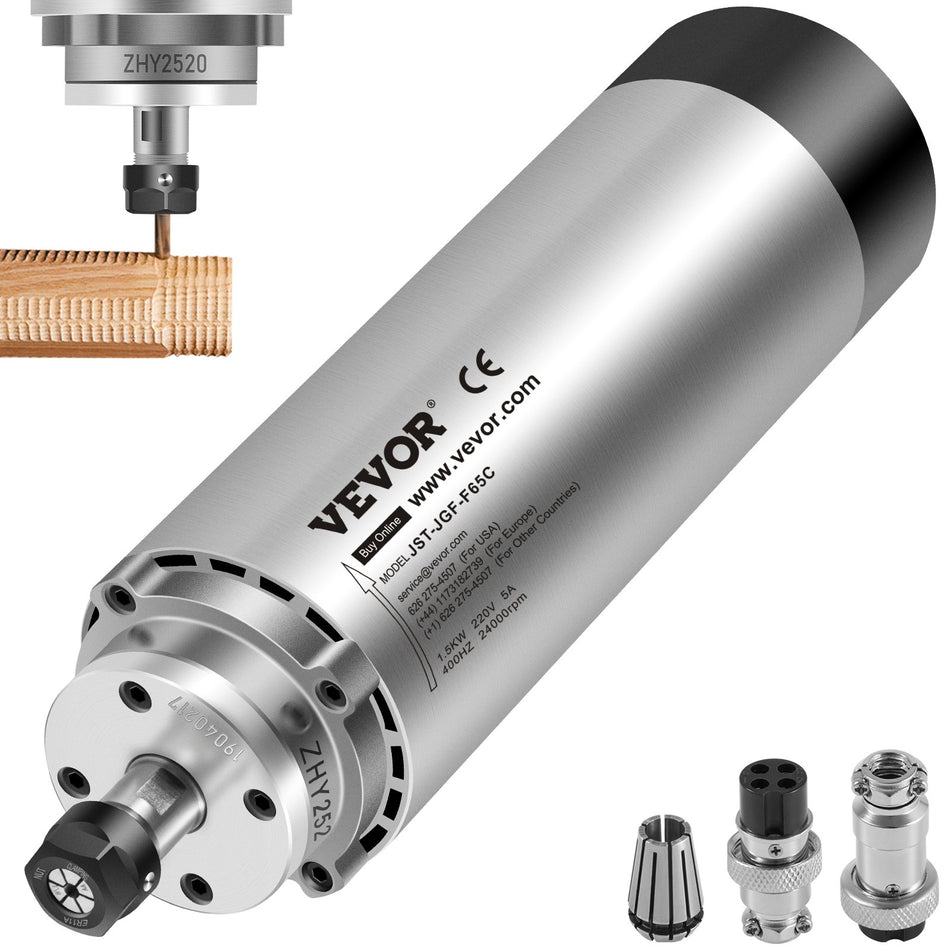 Spindle Motor 15Kw Air Cooled Cnc Spindle Motor 3Hp Er11 Cnc Milling Motor 8000 24000 Rmin For Engraving Machine