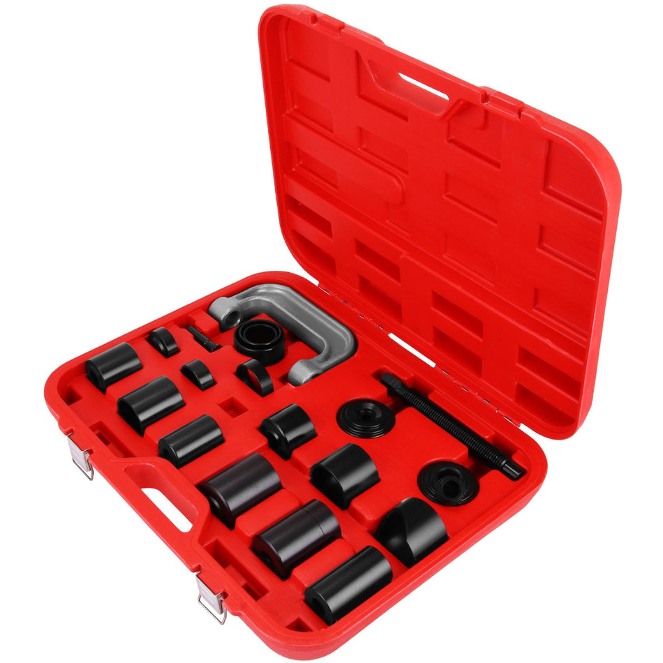 21Pcs Ball Joint Kit Deluxe Auto Repair Ball Joint Removal Tool Installing Master Adapter Ball Joint Service Kit For Removing And Fitting