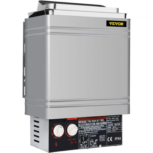 Sauna Heater 2Kw Dry Steam Bath Stove 110V 120V With Internal Controller For Max1059 Cubic Feet Home Hotel Spa Shower