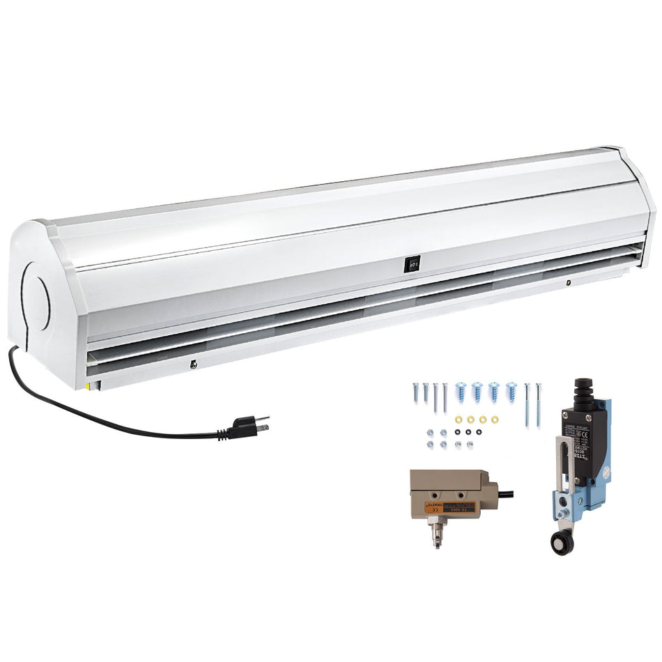 47 Inch Air Curtain 2 Speeds 891 Cfm Commercial Indoor Air Curtain Air Curtains For Doors With 2 Limited Switches Ce Ul Certified 110V Unheated