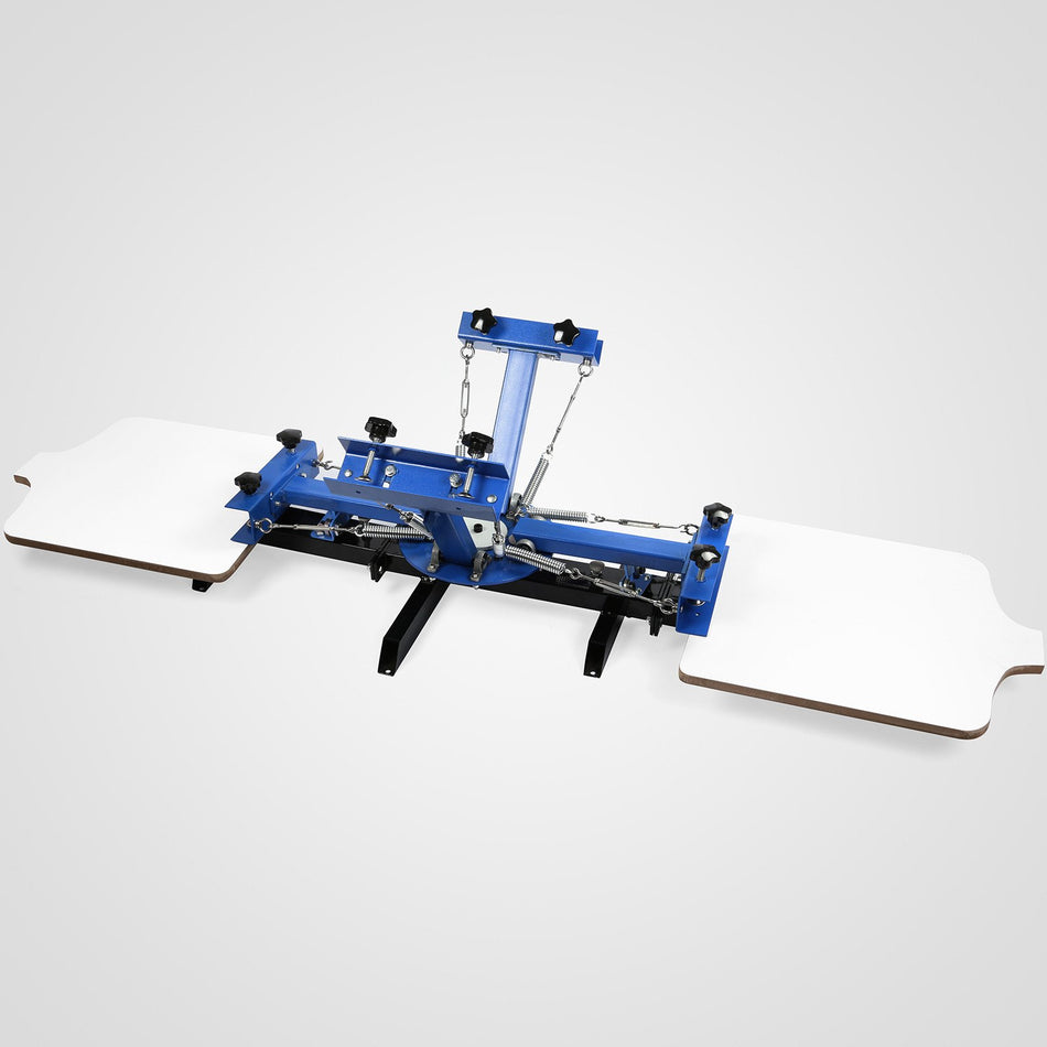 4 Color 2 Station Silk Screen Printing Kit Press Machine Flash Dryer Diy Tools