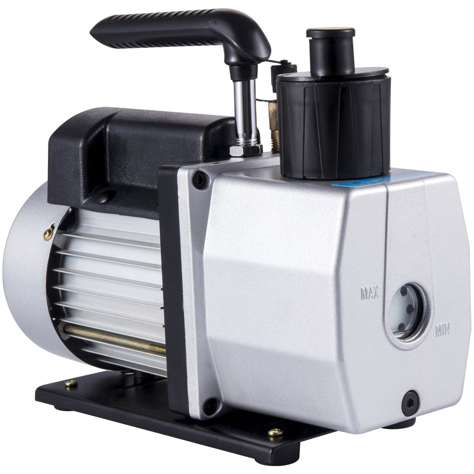 Vacuum Pump 5 Cfm Dual Stage Refrigerant Vacuum Pump 12 Hp Air Conditioner Refrigerant Hvac Air Toolhvac Rotary Auto Refrigerant Vacuum Pump For Automobile Reparation Vacuum Evacuation