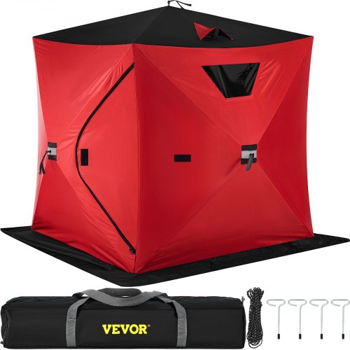 2 Person Ice Fishing Shelter Tent Portable Pop Up House Outdoor Fish Equipment
