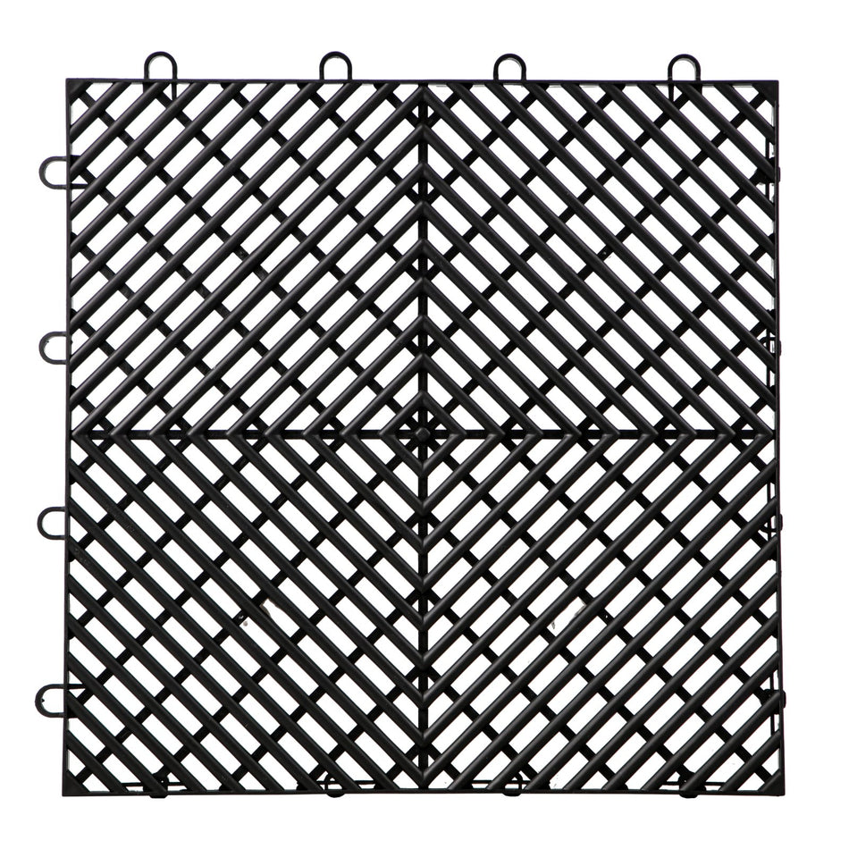 Tiles Interlocking 55 Pcs Black Drainage Tiles 12X12X05 Inches Deck Tiles Outdoor Floor Tiles Outdoor Interlocking Tiles Deck Flooring For Pool Shower Bathroom Deck Patio Garage