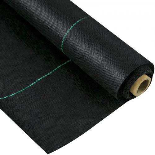 3Ftx50Ft Premium Weed Barrier Fabric Heavy Duty 5Oz Woven Weed Control Fabric High Permeability Good For Flower Bed Geotextile Fabric For Underlayment Polyethylene Ground Cover