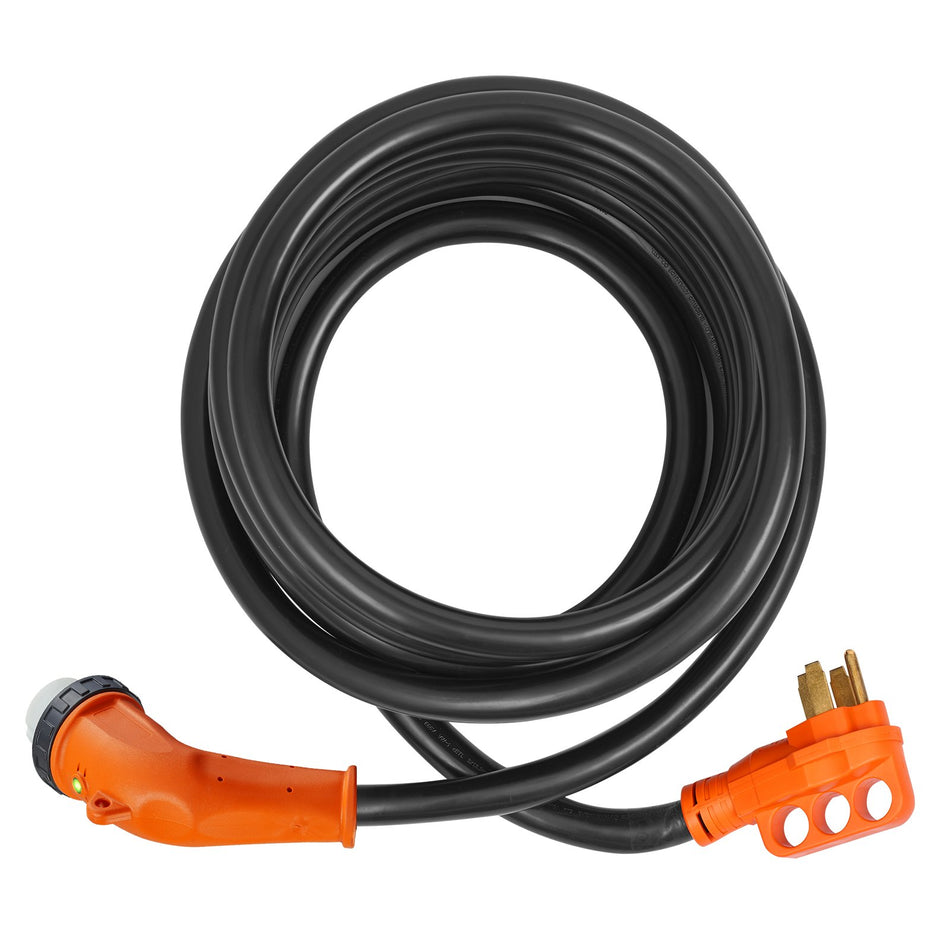 30 Ft Rv Power Cord Generator Cord 50A Nema 14 50P Nema Ss2 50Retl Listed