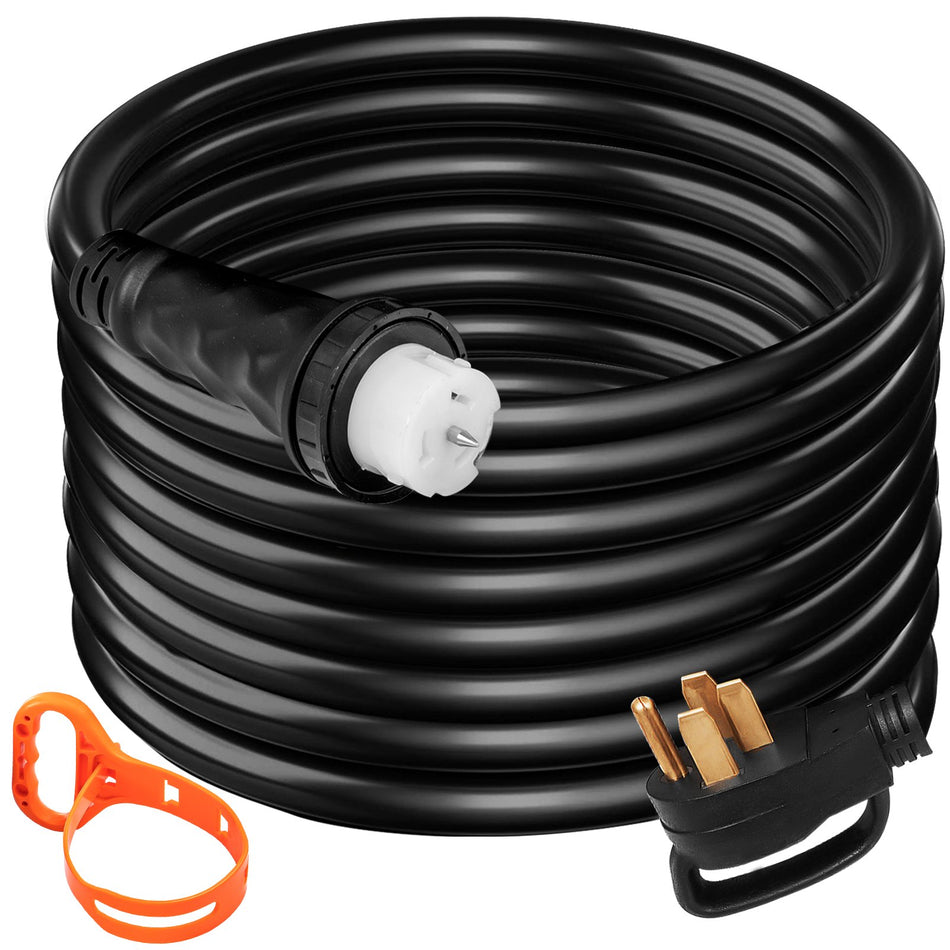15Ft 50 Amp Generator Extension Cord Stw 63 81 Generator Cord 125V 250V Generator Power Cord N14 50P Ss2 50R Cs6364 Twist Lock Connectors