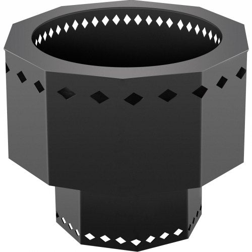 Smokeless Fire Pit Carbon Steel Stove Bonfire Large 15 Inch Diameter Wood Burning Fire Pit Outdoor Stove Bonfire Fire Pit Portable Smokeless Fire Bowl For Picnic Camping Backyard Black