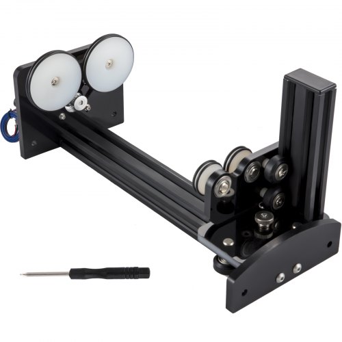 Rotary Axis Attachment 4 Wheels Laser Rotary Attachment 42 Stepper Motor Laser Cutter Rotary 50 Mm 350 Mm Laser Rotary Axis For Engraving Cutting Machine Spherical Carving Cylinder Carving