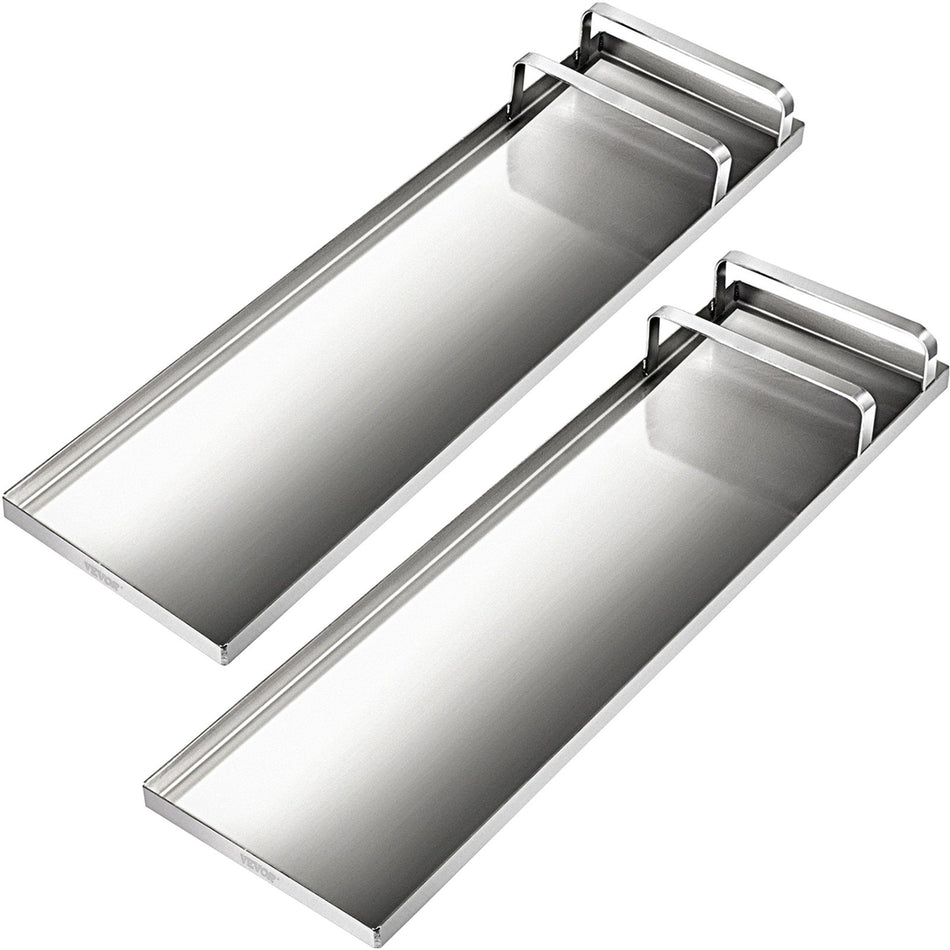 28 X 8 Concrete Knee Boards Slider Knee Boards Kneeler Board Stainless Steel Kneeboards Concrete Board Slider Tools Pair Moving Sliders W Round Conner For Cement Concrete Finishing