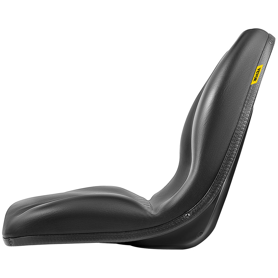 Universal Kubota Seat Replacement Compact High Back Tractor Seat Black Vinyl Forklift Seat Skid Steer Seat With Pre Drilled Holes Fit Forklift Tractor Skid Loader