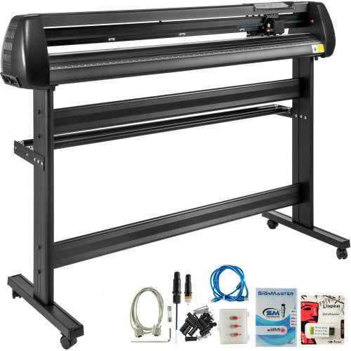 Vinyl Cutter 53Inch Vinyl Cutter Machine Manual Vinyl Printer Plotter Cutter With Floor Stand Vinyl Plotter Adjustable Force Speed For Sign Making