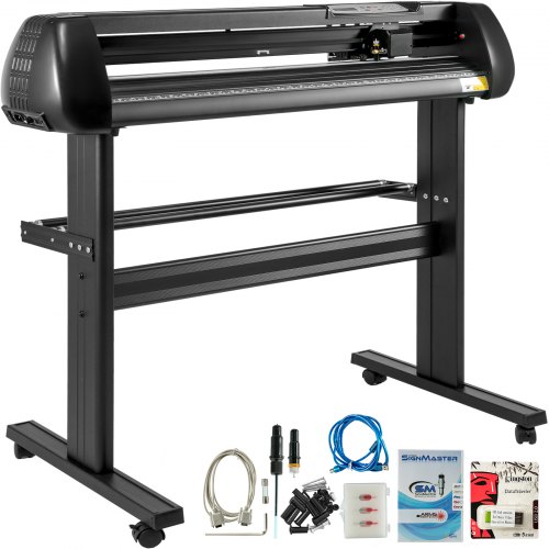 Vinyl Cutter 28 Inch Vinyl Cutter Machine 720Mm Paper Feed Vinyl Plotters With Floor Stand Vinyl Plotter Adjustable Speed For Sign Making