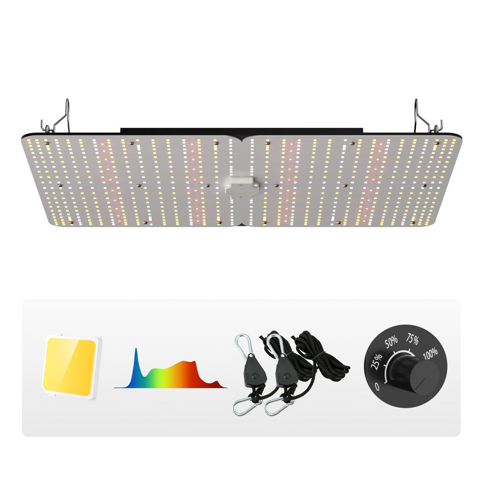300W Led Grow Light High Yield Samsung 281B Diodes Growing Lamp For Indoor Plants Seedling Veg And Bloom Greenhouse Growing Full Spectrum Dimmable Daisy Chain Driver For 3X34X4 Ft Grow Tent