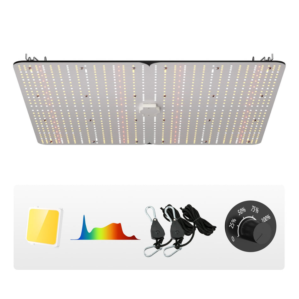 400W Led Grow Light High Yield Samsung 281B Diodes Growing Lamp For Indoor Plants Seedling Veg And Bloom Greenhouse Growing Full Spectrum Dimmable Daisy Chain Driver For 4X45X5 Ft Grow Tent
