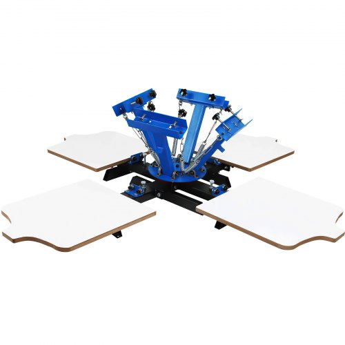 4 Color 4 Station Silk Screen Printing Machine T Shirt Printer Equipment