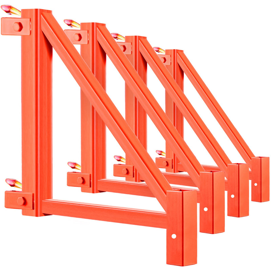 Scaffold Outrigger 18 X 18 X 24 Scaffolding Outriggers 4 Pieces Outriggers For Scaffolding Wlocking Pins For Home Improvement Projects Like Painting Patching Drywall Or Cleaning Windows