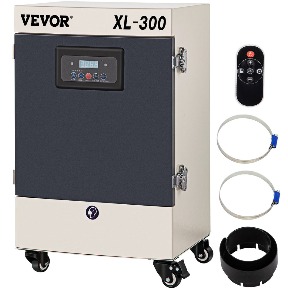 Solder Fume Extractor 330W 270 Cfm Smoke Absorber 6 Stage Filters 5 Speeds With Wireless Remote Control For Soldering Laser Engraving And Diy Welding