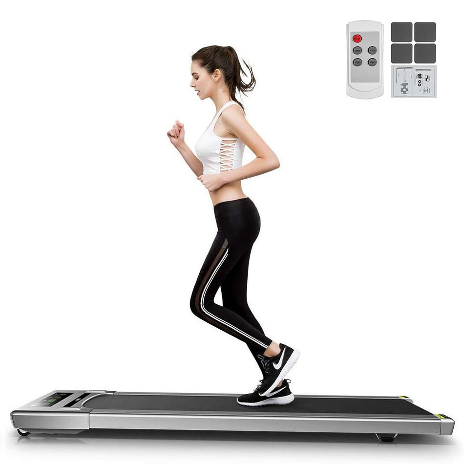 Walking Pad Treadmill 4055 X 1515 Running Belt Under Desk Treadmills Led Display Portable Treadmill Desk With Remote Control Walking Treadmill Under Desk With Low Noise In Home And Office