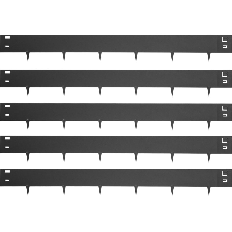 Steel Lawn Edging 5Pcs Metal Landscape Edging 3X39 Garden Edging Border Flexible Galvanized Steel Landscape Border 1625 Ft Length Landscaping Metal Edging Black Lawn Edge For Garden Yard