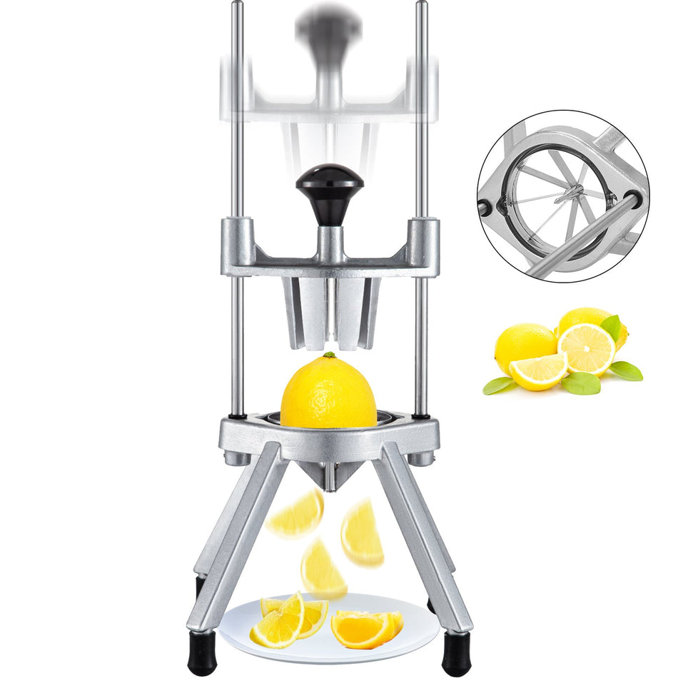 8 Section Commercial Easy Wedger Stainless Steel Blade Fruit Lime Slicer Lemon Cutter 8 Wedges For Bar Restaurant