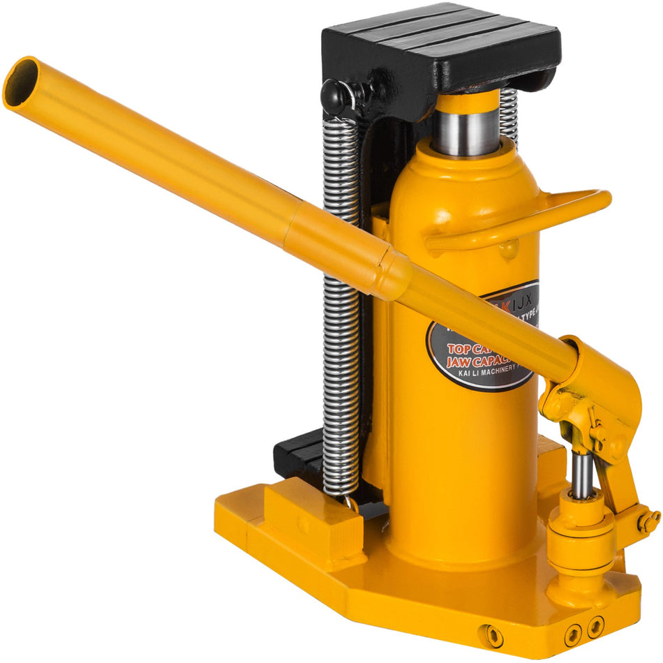 Toe Jack Lift Hydraulic Machine Toe Jack Lift Air Hydraulic Toe Jack Proprietary Heat Treated Steel 5 10Ton Yellow