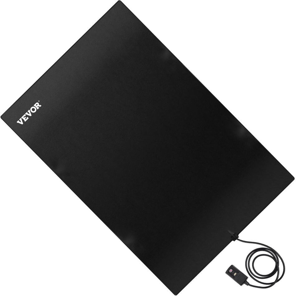 Snow Melting Mat 40In X 60In Heated Walkway Mat 110V Snow And Ice Melting Mat Pvc Heated Mat With 6Ft Power Cord Slip Proof Ideal Winter Outdoor Snow Mat 2 Per Hour Melting Speed