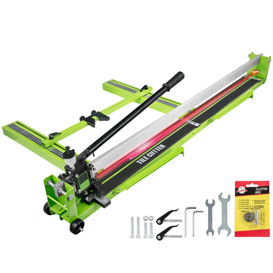 Tile Cutter 354 Inch Manual Tile Cutter All Steel Frametile Cutting Machine Wlaser Guide And Bonus Spare Cuttertile Cutter Hand Tool For Precision Cutting Porcelain Ceramic Floor Tiles