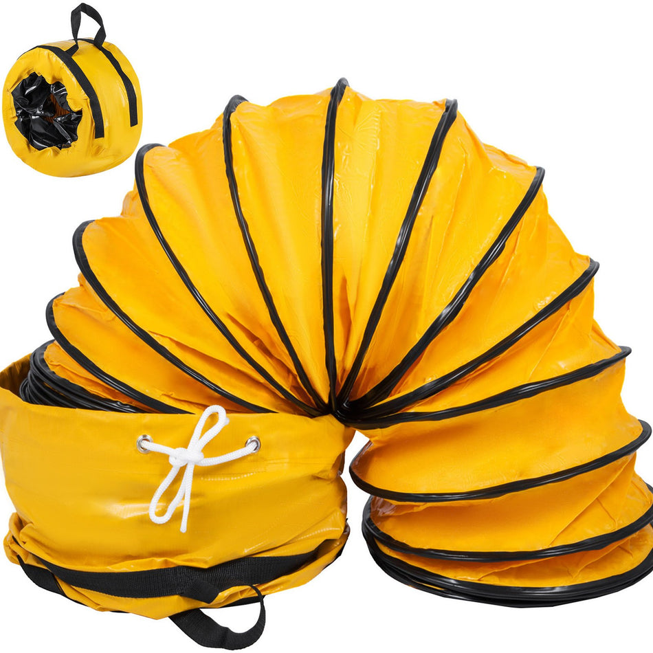25Ft Ducting Hose Pvc Flexible Duct Hosing For 12Inch Utility Blower Wbag