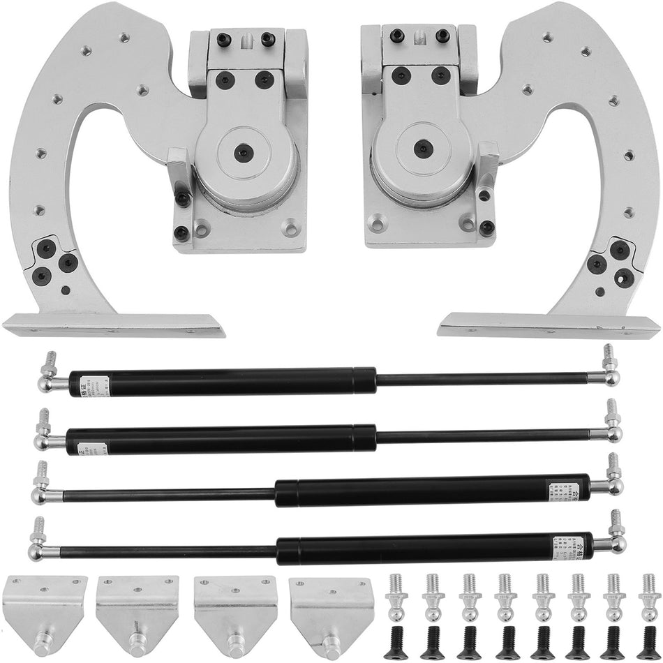 Universal Lambo Door Kit Bolt On Vertical Doors Hinge Kit Fit For Audi Dodge Ford Honda Toyota Nissan Chevrolet Etc 90 Degree Vertical Lambo Door Conversion Kit Universal